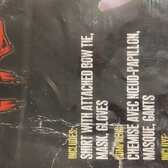 ☆SHIPS ASAP☆NWT Creepy Pasta the Salesman Kid's Halloween Costume Large 12-14 - Picture 9 of 13